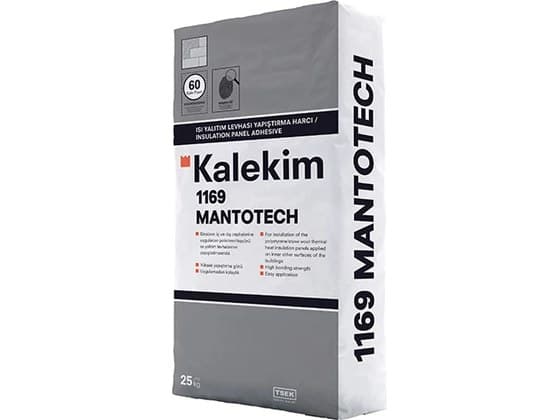 Kalekim 1169 Mantotech ısı yalıtım levhası yapıştırıcısı