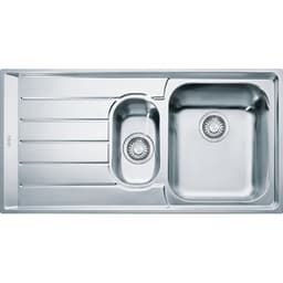 Franke Neptun Nex 651 1.5 Gözlü Sol Damlalıklı Çelik Evye görsel 1