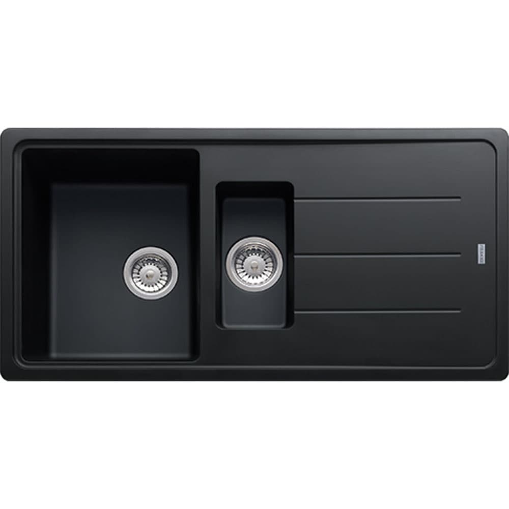 Franke Basis BFG 651-97 Nero 1.5 Gözlü Granit Eviye