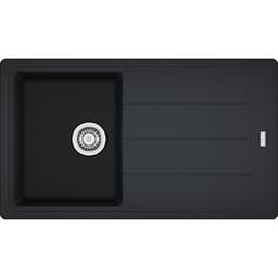 Franke Basis Bfg 611-86 Nero Granit Eviye görsel 1