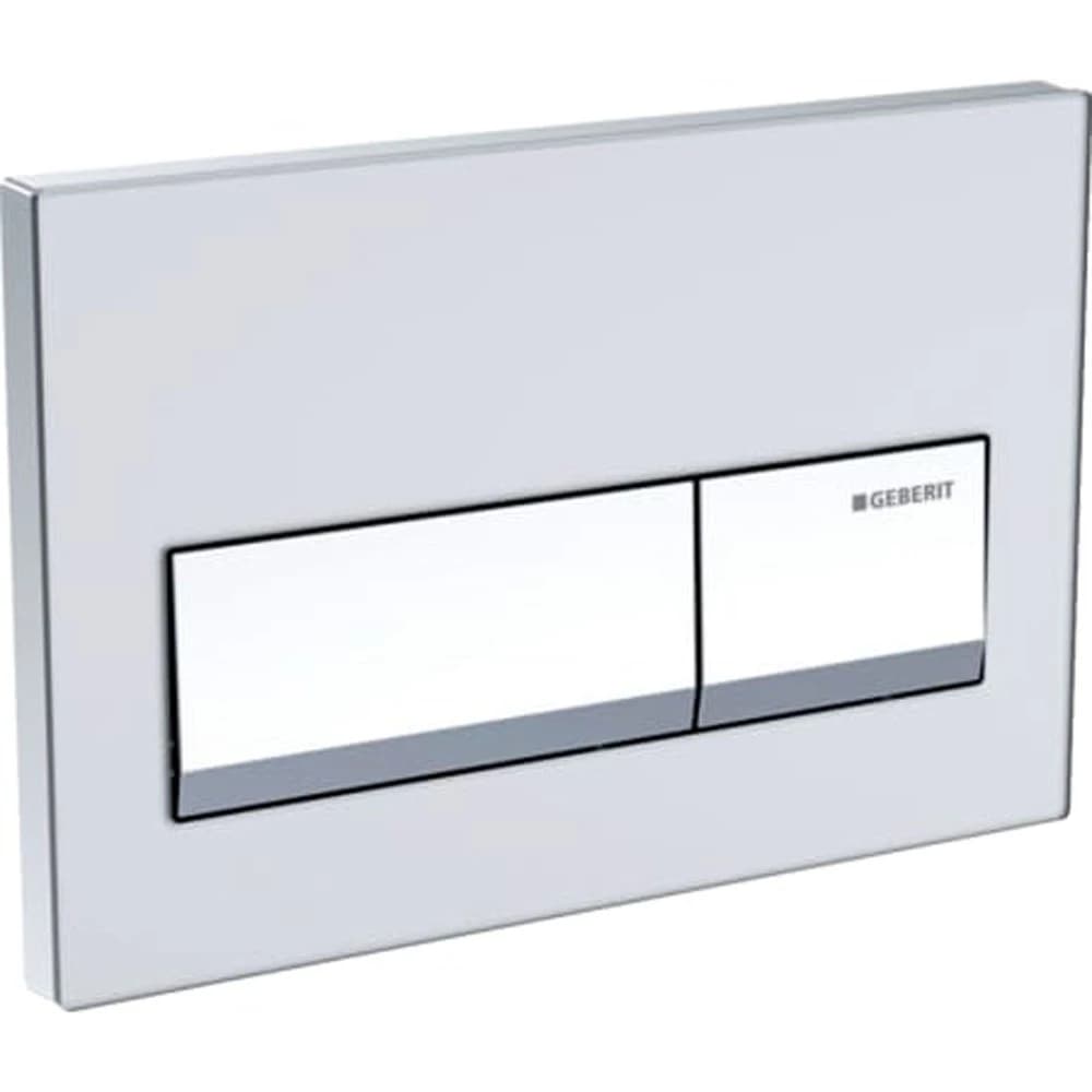Geberit Kumanda Kapağı Alpha50 - Çift Basmalı Beyaz