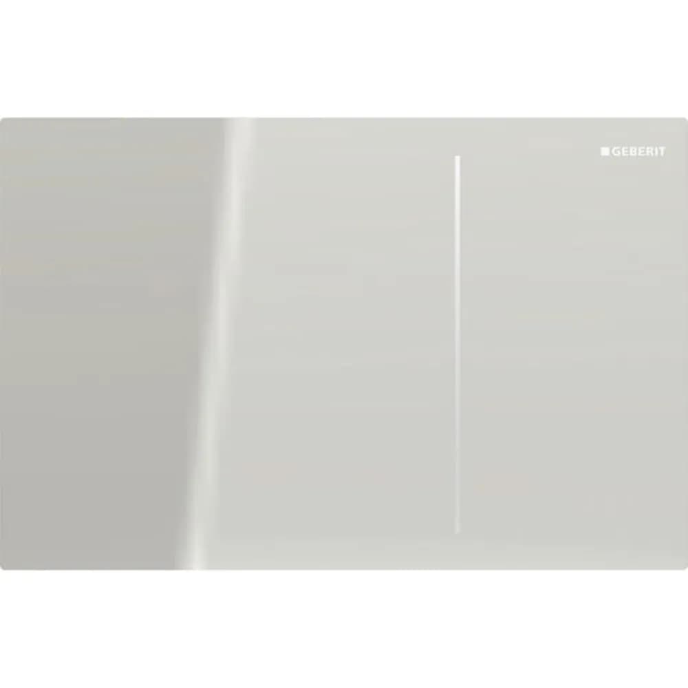 Geberit Kumanda Kapağı Sigma70 - Çift Basmalı - 12 Cm Rezervuarlar İçin Kum Grisi Cam