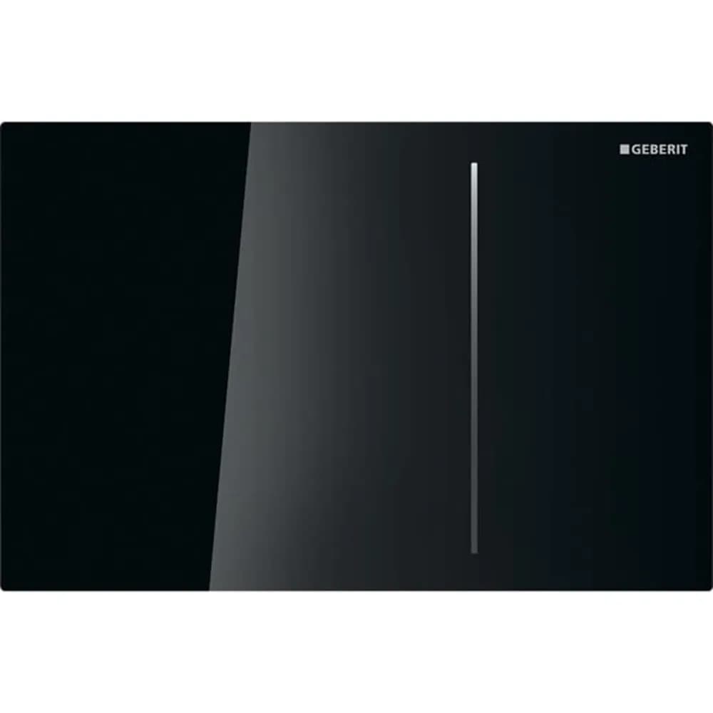Geberit Kumanda Kapağı Sigma70 - Çift Basmalı - 12 Cm Rezervuarlar İçin Siyah Cam