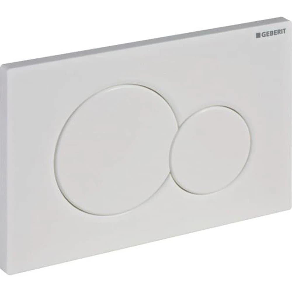 Geberit Kumanda Kapağı Sigma 01 - Çift Basmalı Beyaz
