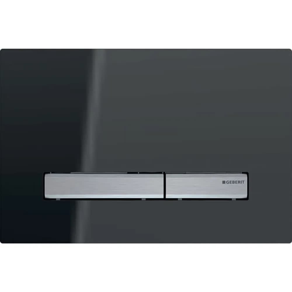 Geberit Kumanda Kapağı Sigma50 - Çift Basmalı Antrasit / Krom