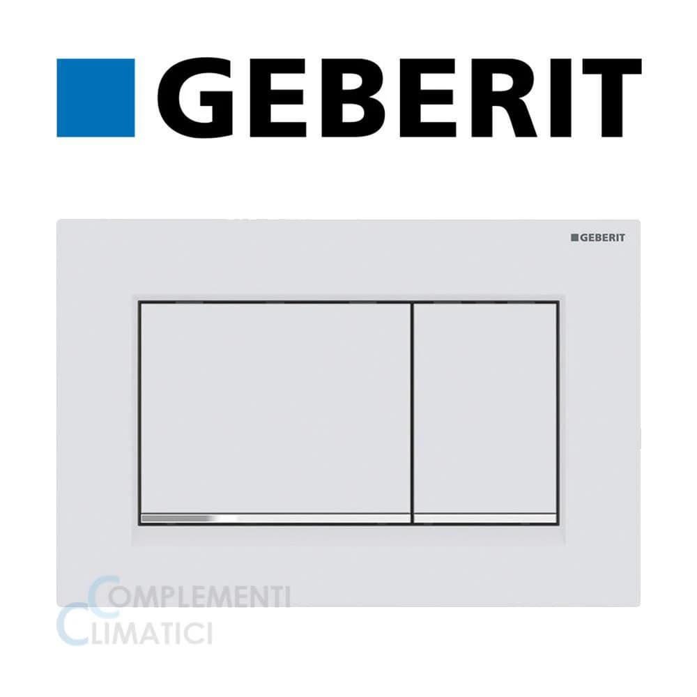 Geberit Kumanda Kapağı Sigma30 - Çift Basmalı Mat Beyaz / Parlak