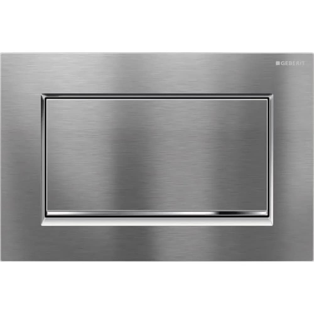 Geberit Kumanda Kapağı Sigma30 - Tek Basmalı Krom / Parlak / Krom