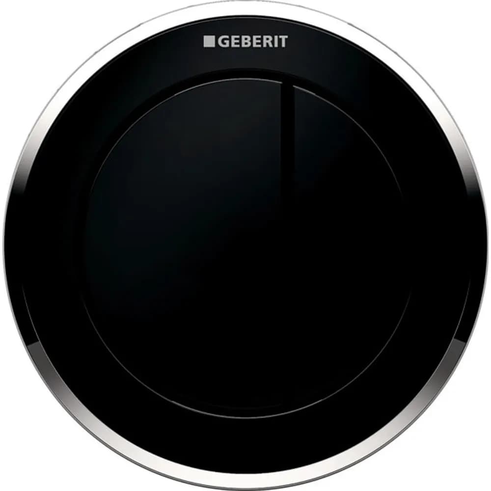 Geberit Type 10 - 12 Cm - Çift Basmalı - Mobilya Tipi Siyah / Parlak / Siyah