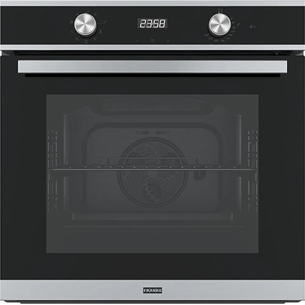 Franke FSM 86 H XS Siyah Cam-Inox Fırın
