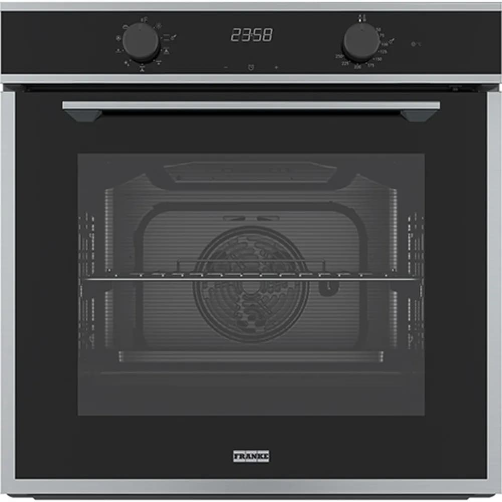 Franke Maris FMA 86 H XS Siyah Cam-Inox Fırın