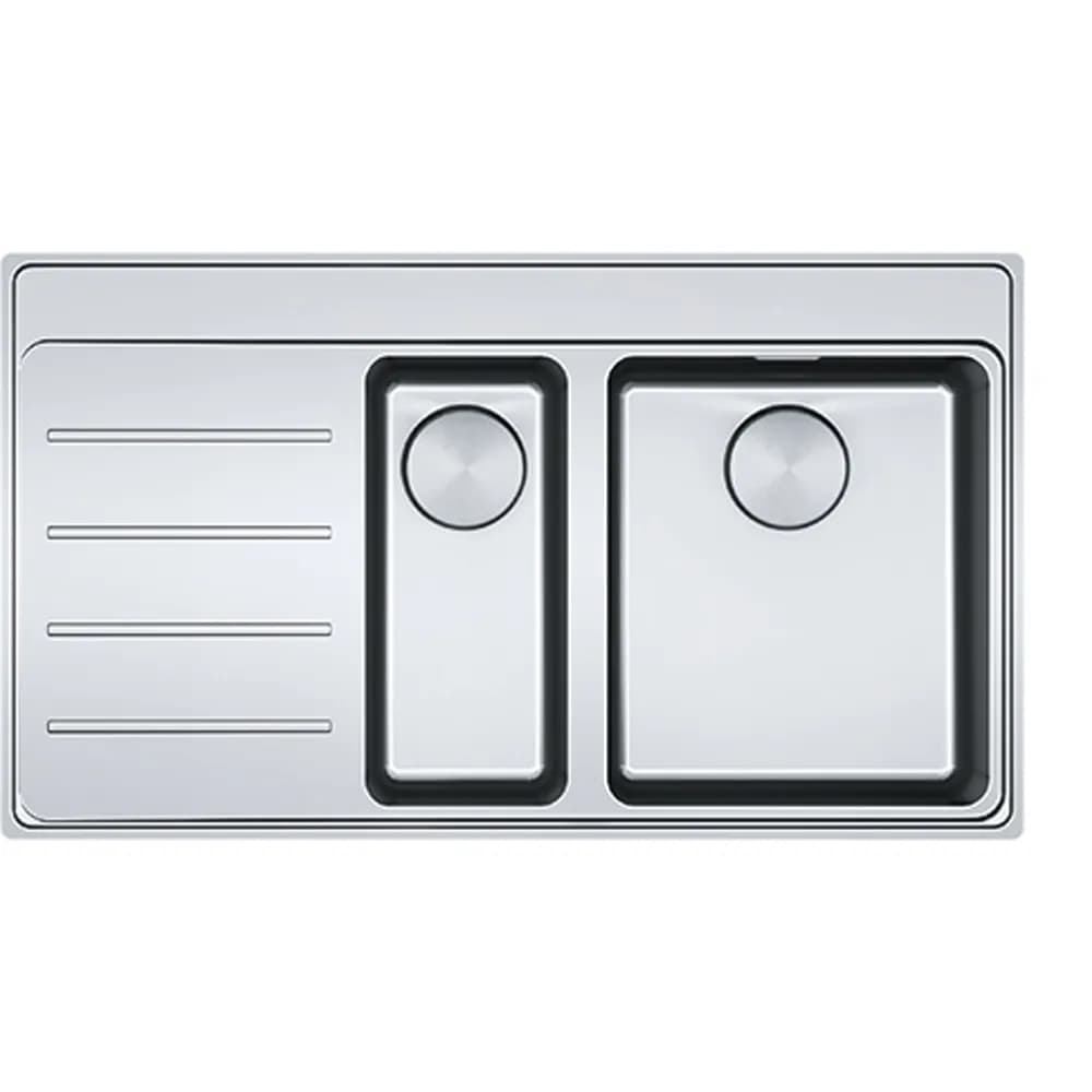 Franke Mythos Myx 251-86 Sol Damlalıklı Çelik Evye