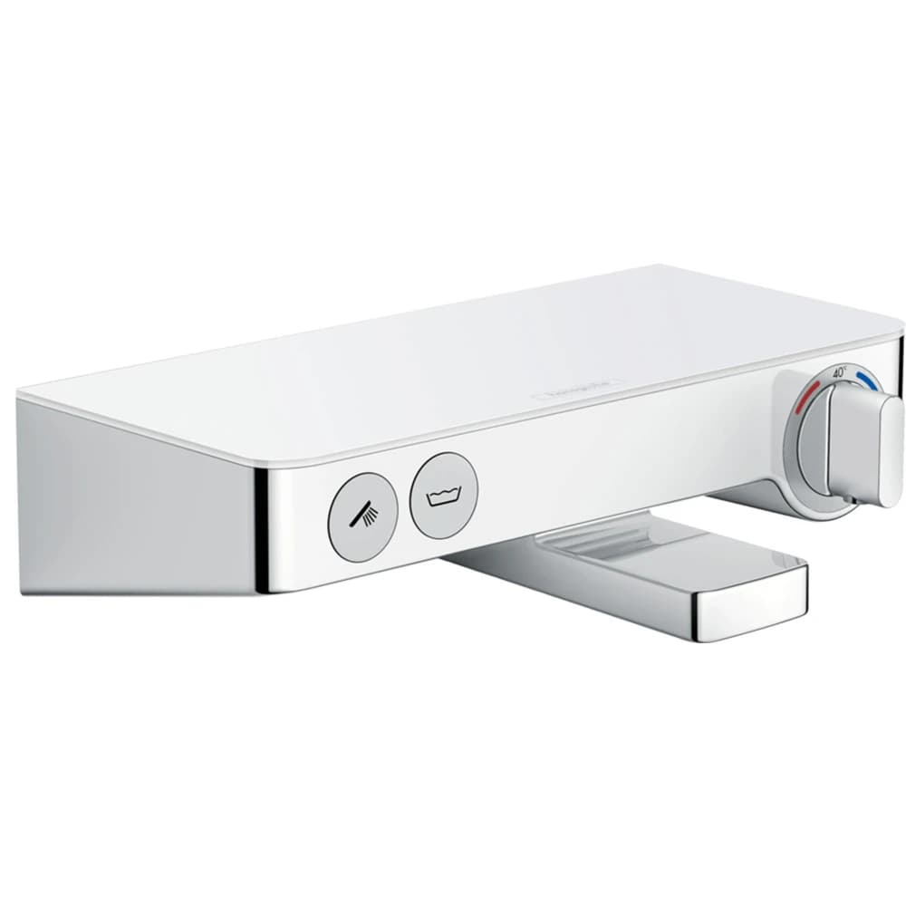 Hansgrohe ShowerTablet Select Beyaz-Krom Termostatik Banyo Bataryası - 13151400