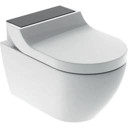 Geberit AquaClean Tuma Comfort Siyah Cam Asma Klozet görsel 1