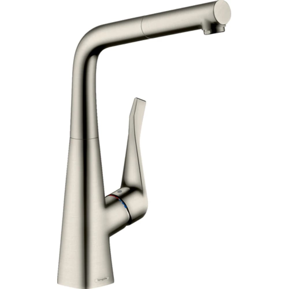 Hansgrohe Metris Paslanmaz Çelik Mutfak Bataryası 14821800