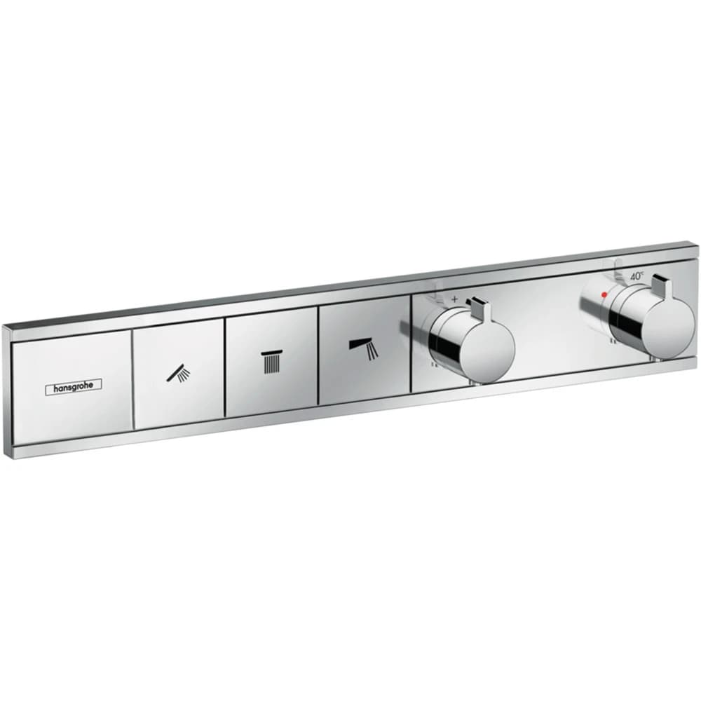 Hansgrohe RainSelect 3 Çıkış İçin Termostatik Ankastre Banyo Bataryası - 15381000