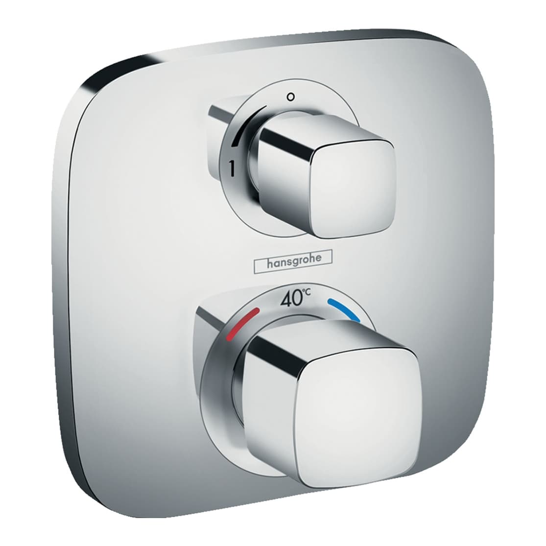 Hansgrohe Ecostat S 1 çıkış Termostatik Ankastre Banyo Bataryası