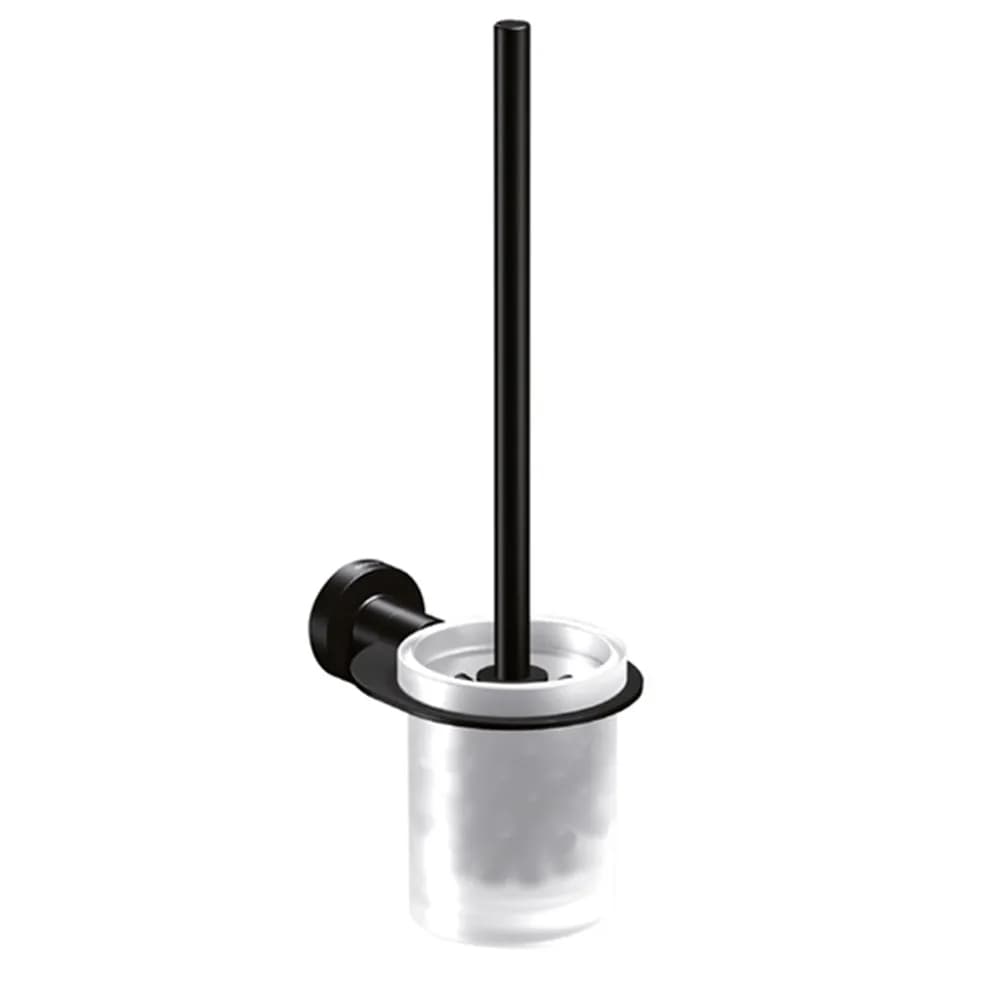 Sonia Tekno Black Siyah Tuvalet Fırçalık