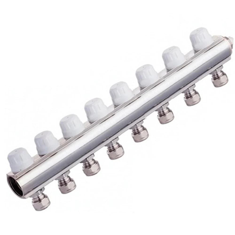 Kas 1"-16x2 8 Delikli Termostatik Salmastrali Kollektör (Pn 10)
