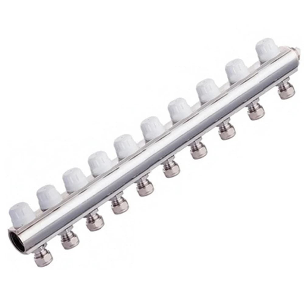 Kas 1"-16x2 10 Delikli Termostatik Salmastrali Kollektör (Pn 10)