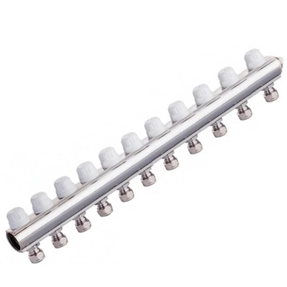 Kas 1"-16x2 11 Delikli Termostatik Salmastrali Kollektör (Pn 10)
