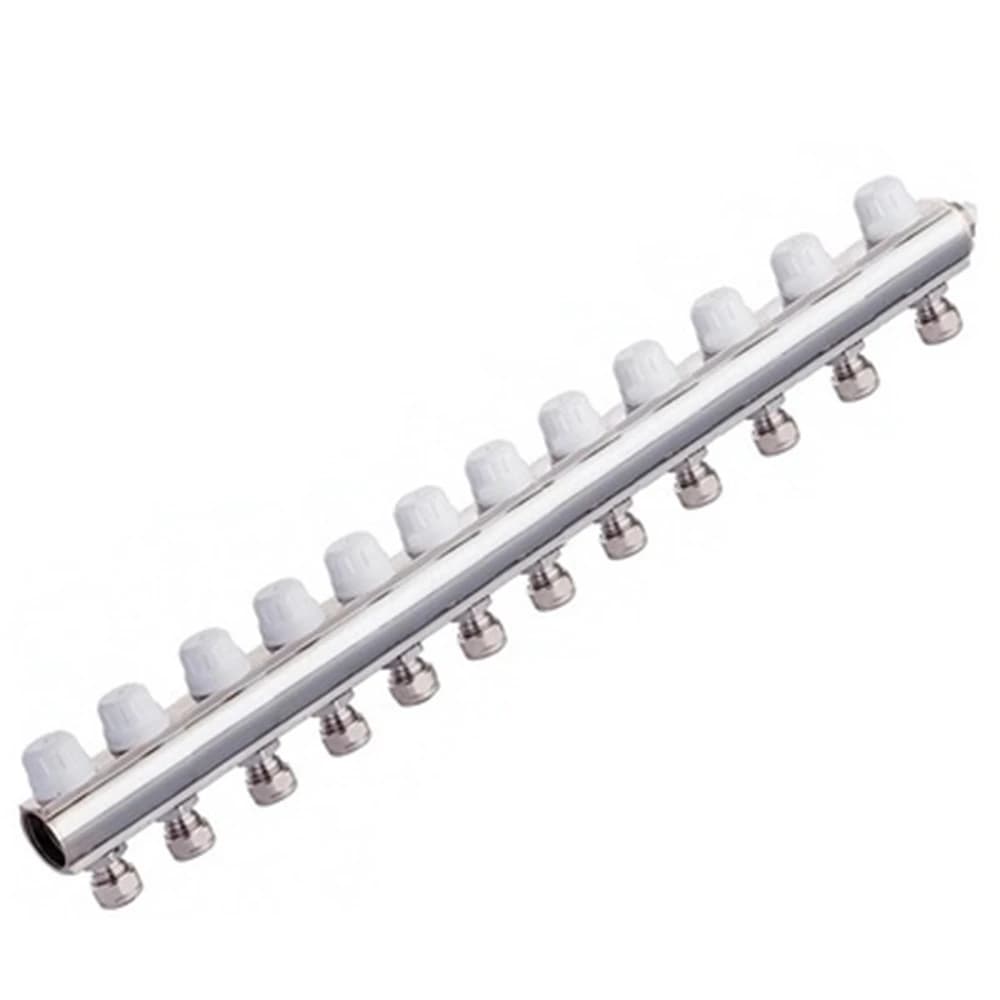 Kas 1"-16x2 12 Delikli Termostatik Salmastrali Kollektör (Pn 10)