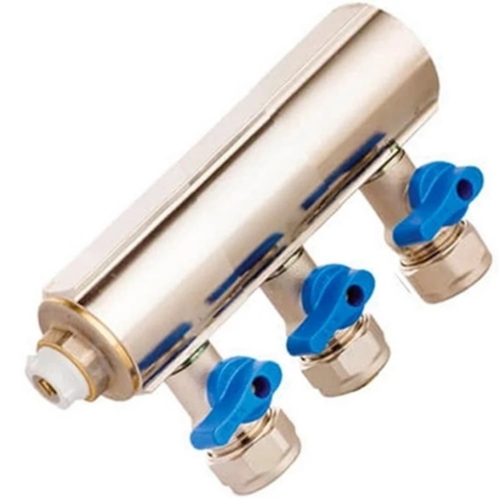 Kas 1"-3/8" 3 Delikli Mini Vanalı Kollektör (Pn 10)
