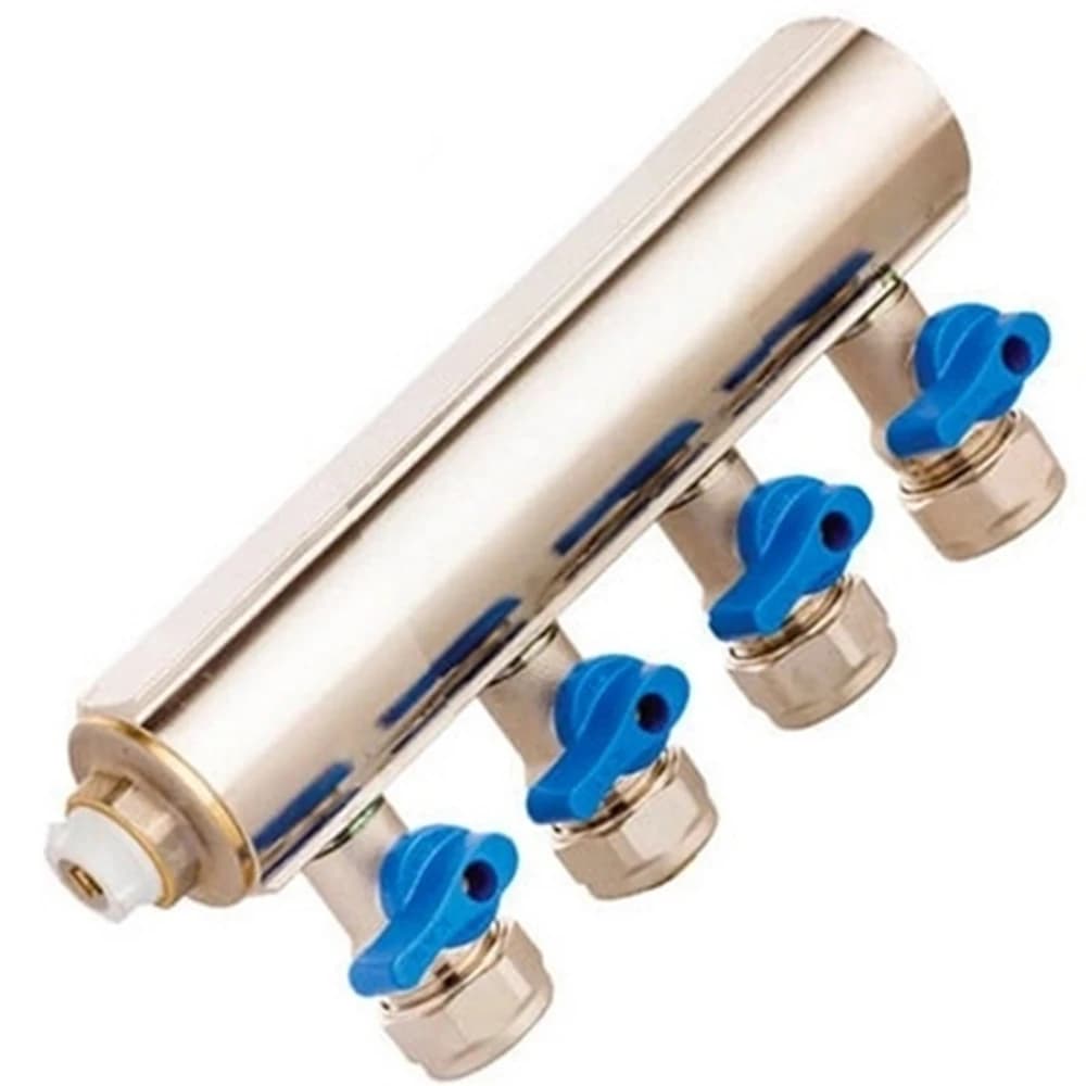 Kas 1"-3/8" 4 Delikli Mini Vanalı Kollektör (Pn 10)