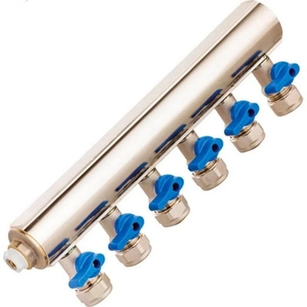 Kas 1"-3/8" 6 Delikli Mini Vanalı Kollektör (Pn 10)