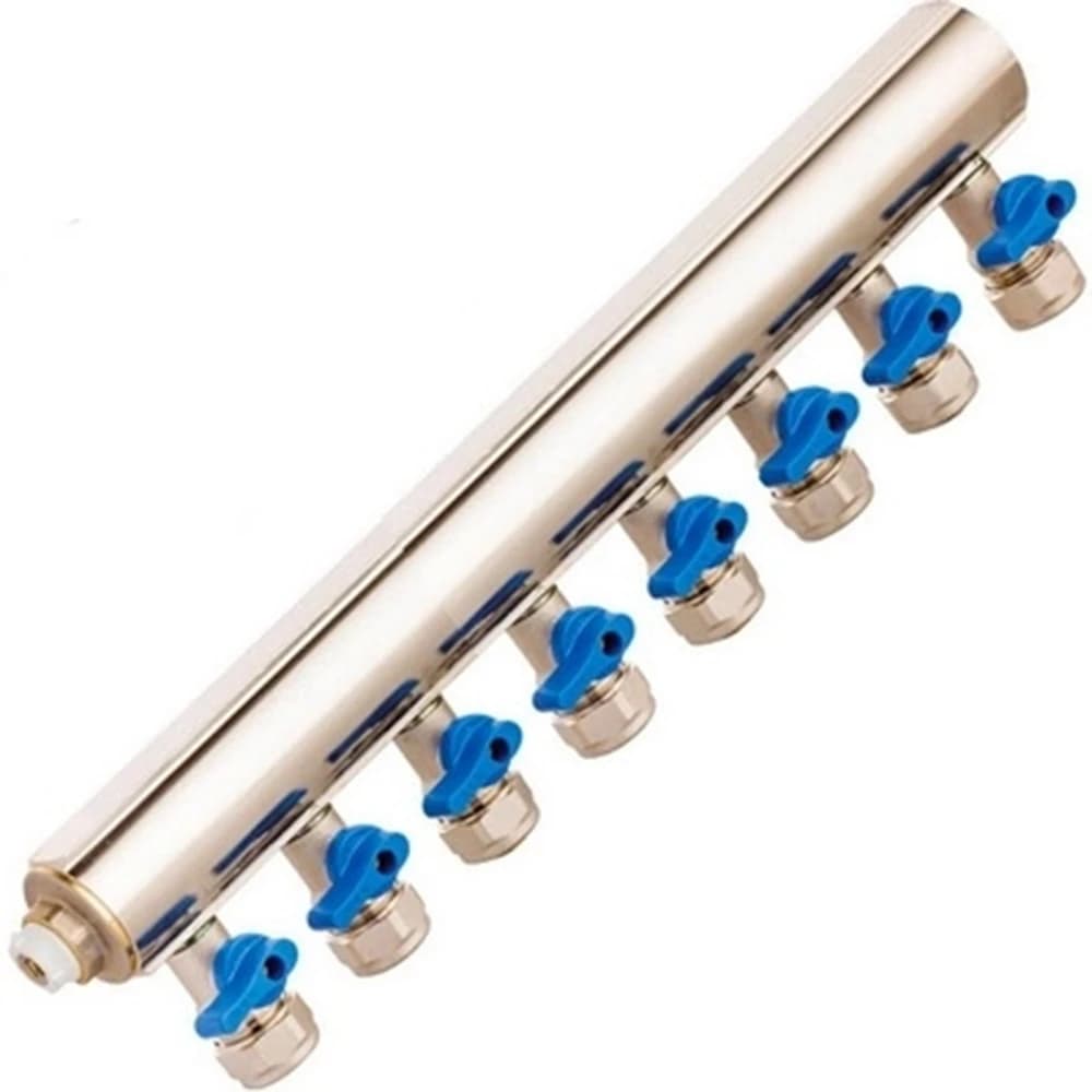 Kas 1"-3/8" 8 Delikli Mini Vanalı Kollektör (Pn 10)