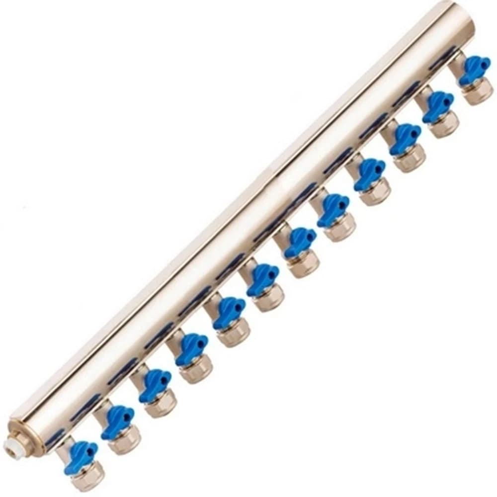 Kas 1"-3/8" 12 Delikli Mini Vanalı Kollektör (Pn 10)