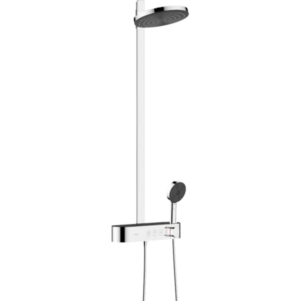 Hansgrohe Pulsify S Showerpipe 260 2 Jet Shower Tablet Select 400 Krom 24241000