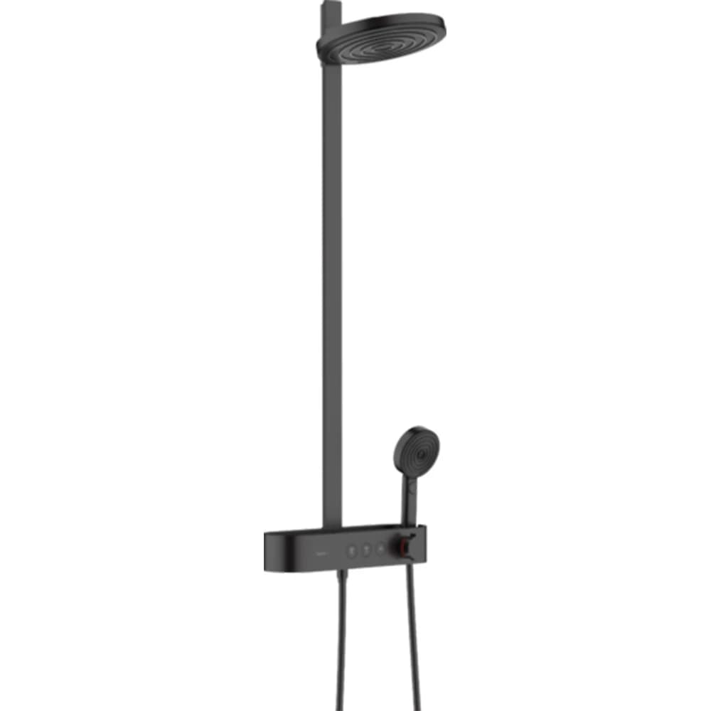 Hansgrohe Pulsify S Showerpipe 260 2 Jet Shower Tablet Select 400 Mat Siyah