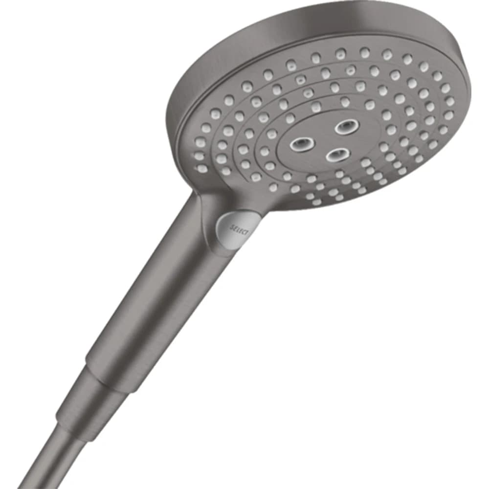 Hansgrohe Raindance Fırçalanmış Siyah Krom El Duşu