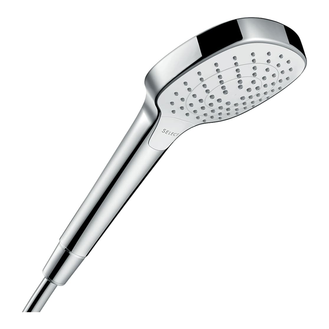 HansGrohe Croma Select E Vario EcoSmart Beyaz Krom El Duşu