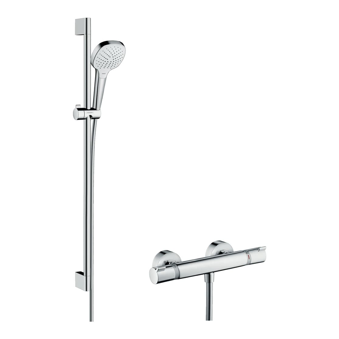 HansGrohe Croma Select E Termostatik Bataryalı 90cm Duş Seti