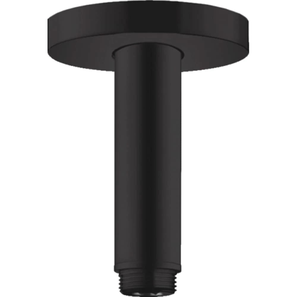 Hansgrohe Mat Siyah Tepe Tavan Bağlantısı