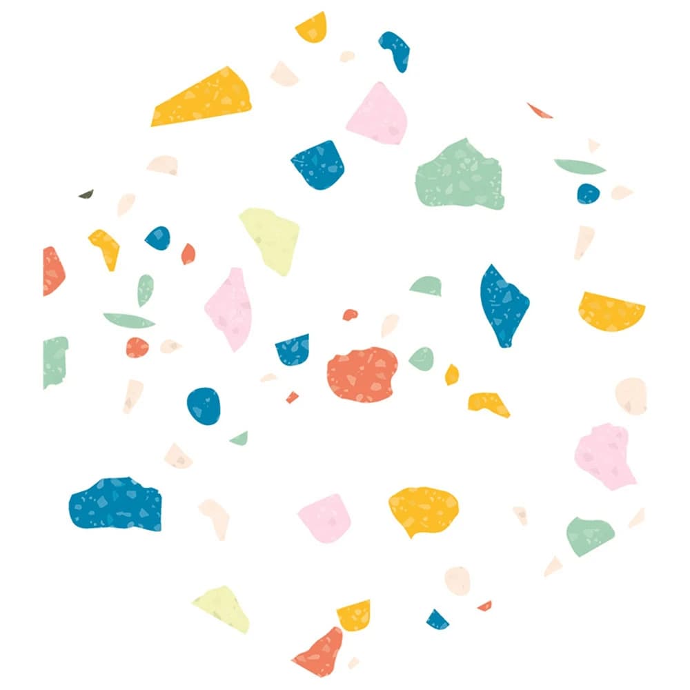 Çanakkale Seramik Gs-A3971 Kids Joy Terrazzo 17,5x20