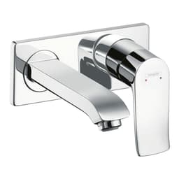 HansGrohe Metris 165mm Kısa Gaga Duvardan Lavabo Batarayası görsel 1