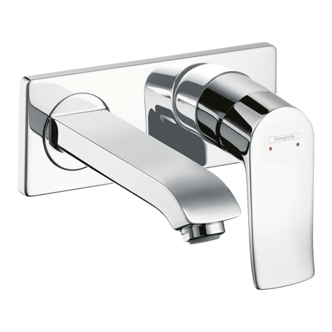 HansGrohe Metris 165mm Kısa Gaga Duvardan Lavabo Batarayası