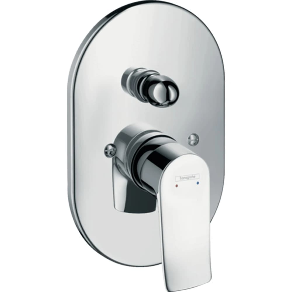 Hansgrohe Metri Ankastre Krom Banyo Bataryası