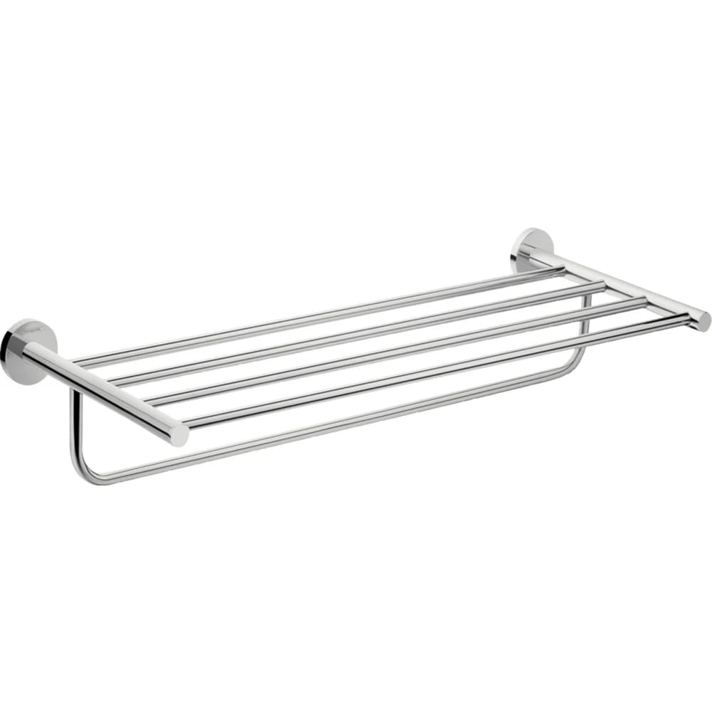 Hansgrohe Logis Evrensel Raflı Krom Havluluk