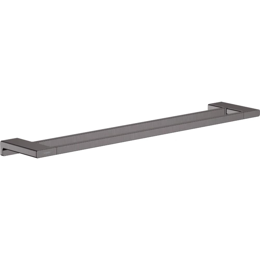 Hansgrohe AddStoris Siyah Krom Çift Havluluk