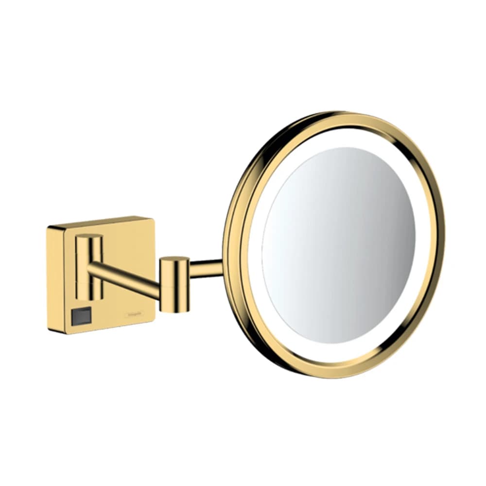 Hansgrohe AddStoris Led Işıklı Altın Makyaj Aynası
