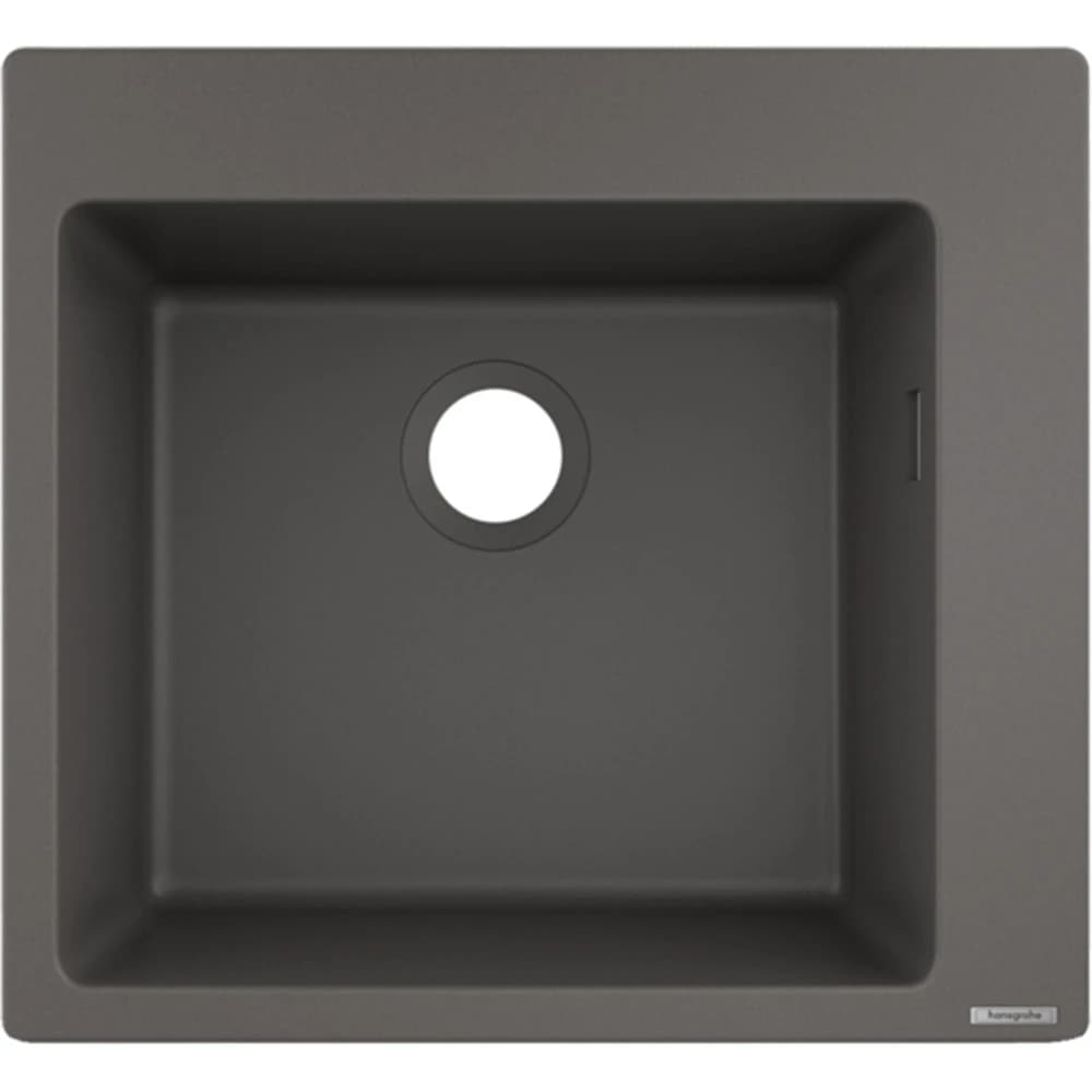 Hansgrohe Tezgah Üstü Granit 450 Taş Grisi Eviye
