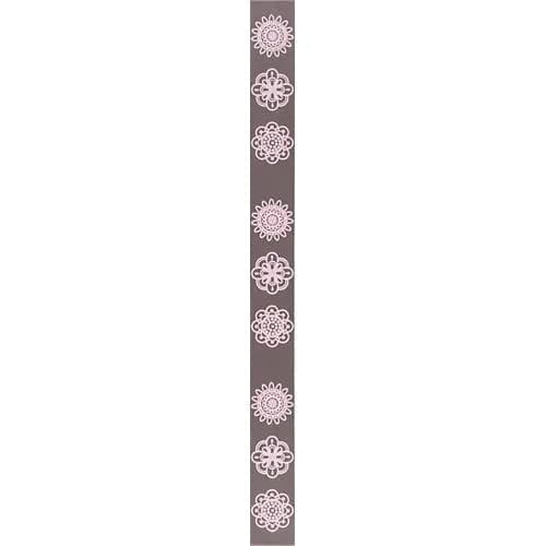 Çanakkale Seramik Der-6522 Kıdy İnce Bordür Pembe 5x60