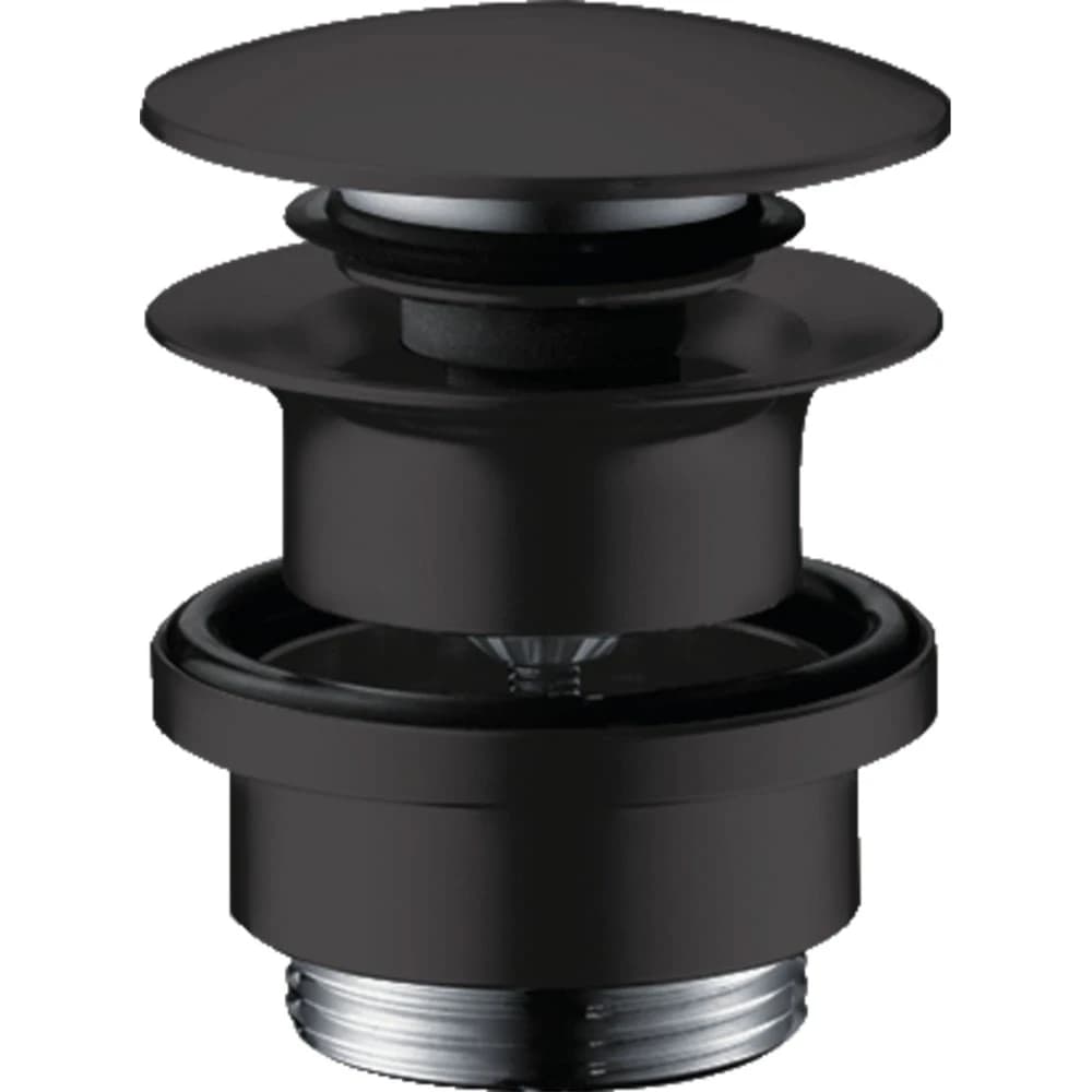 Hansgrohe Satin Siyah Bas-Aç Gider Seti