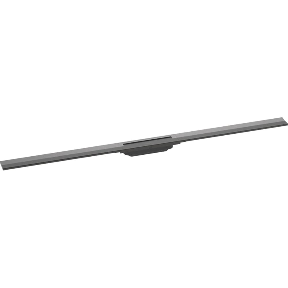 Hansgrohe Linear Mat Siyah Krom Duş Kanalı 120 Cm