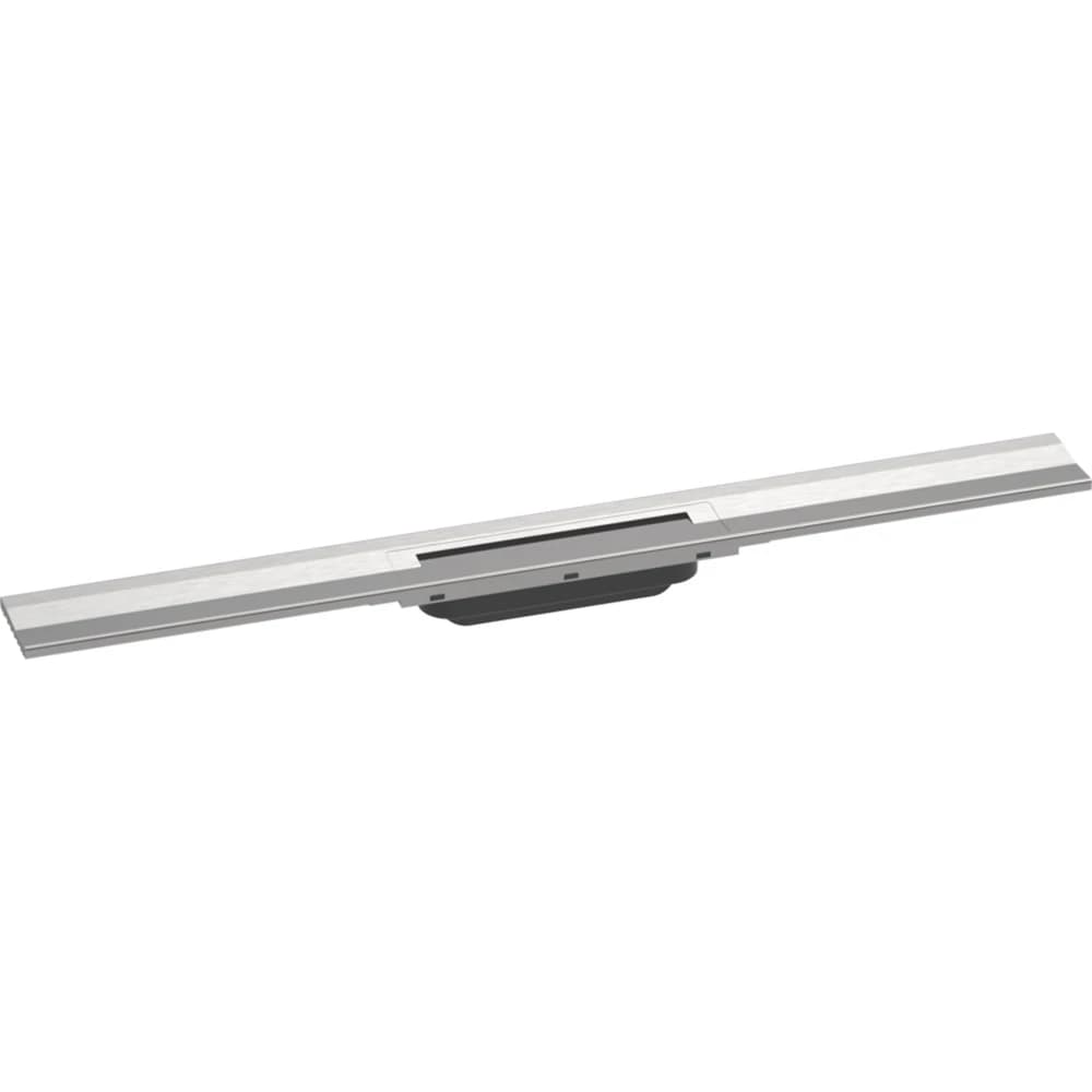 Hansgrohe Linear Duvara Montaj Fırçalanmış Krom 80 Cm Duş Kanalı