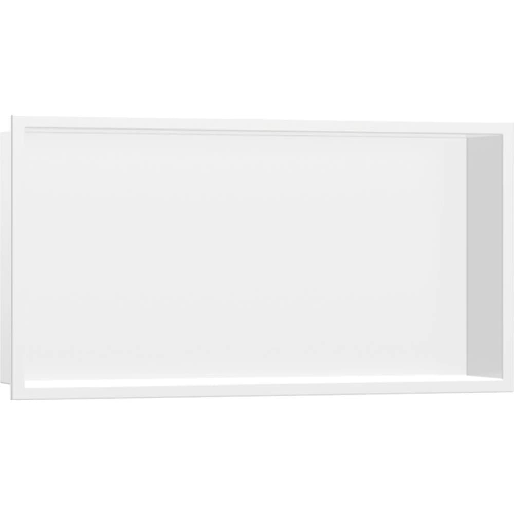Hansgrohe XtraStoris Original 30x60x10 Cm Satin Beyaz Entegre Çerçeveli Duvar Nişi