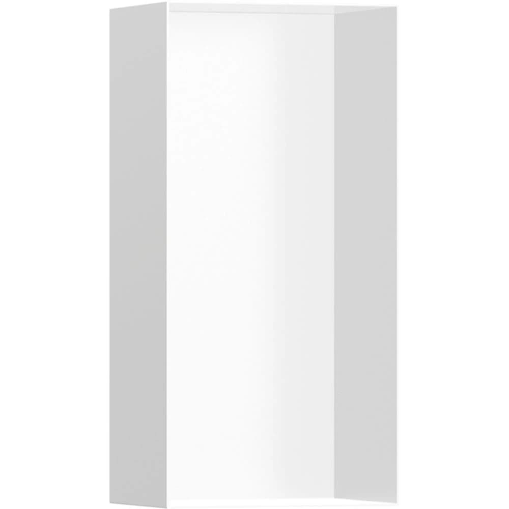 Hansgrohe XtraStoris Minimalistic 30x15x10 Cm Satin Beyaz Açık Çerçeveli Duvar Nişi